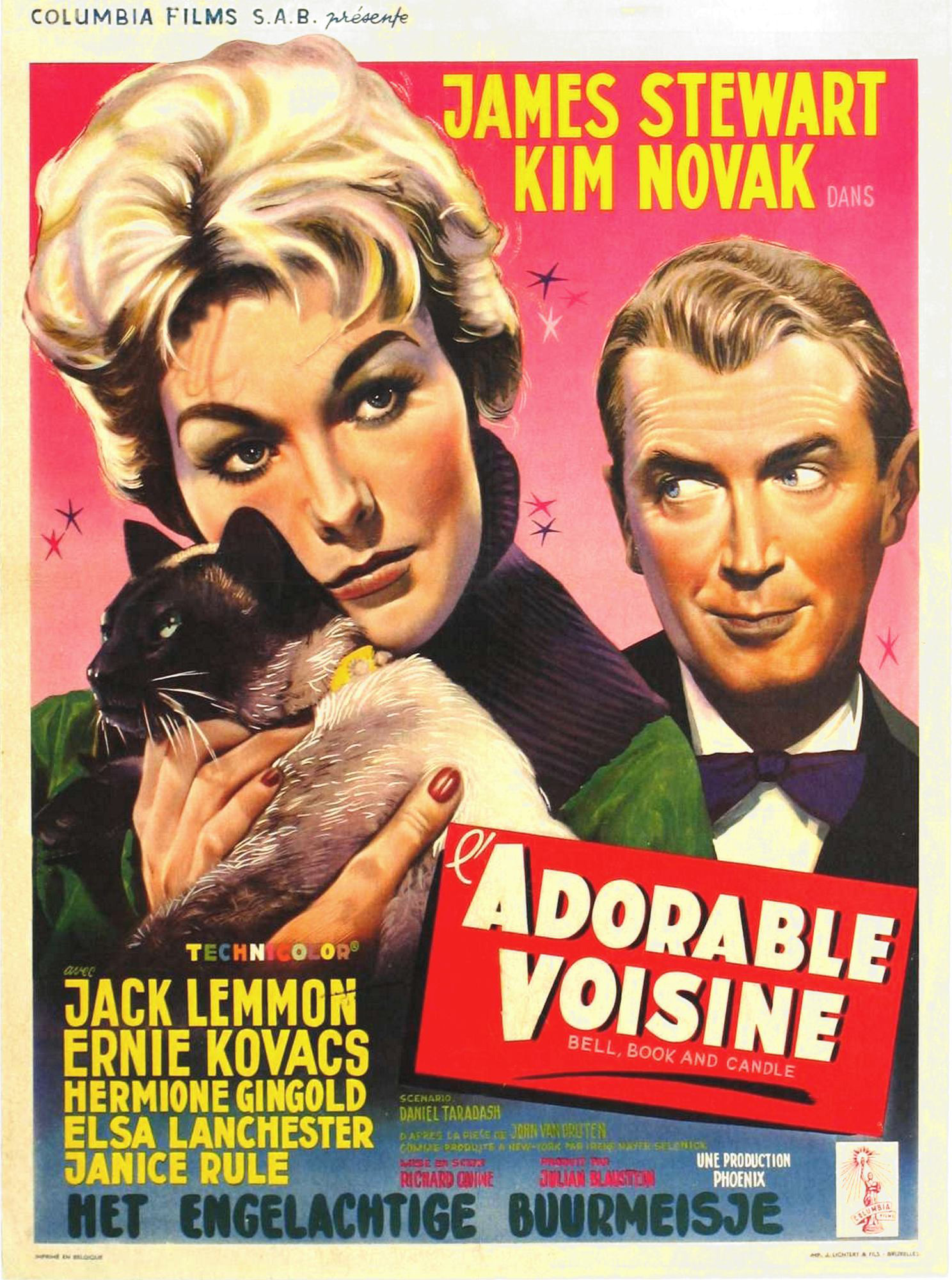 Bell book and candle 1958 dir richard quine comedies movies 